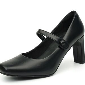 Naturalizer Black Mary Jane Heels